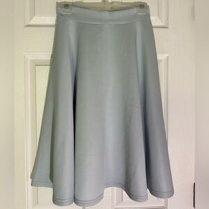 Baby blue skirt
